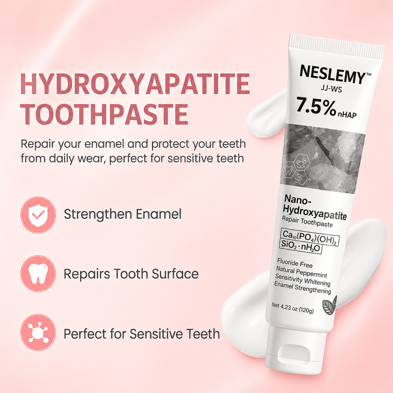 NESLEMY™ 7.5% nHAP Daily Toothpaste