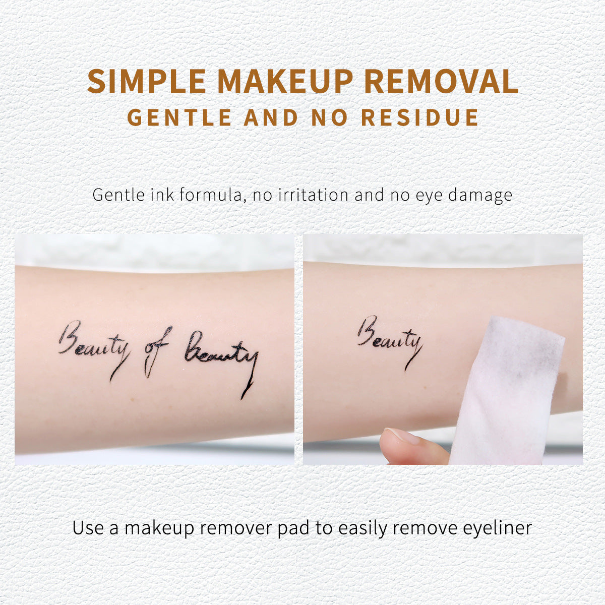 Waterproof Lambskin Eyeliner Pen - Smudge-Proof
