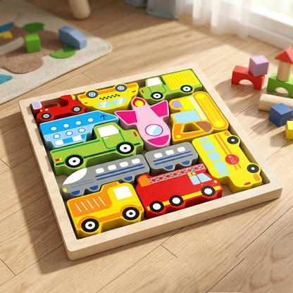 3D Creative Wooden Jigsaw Puzzles