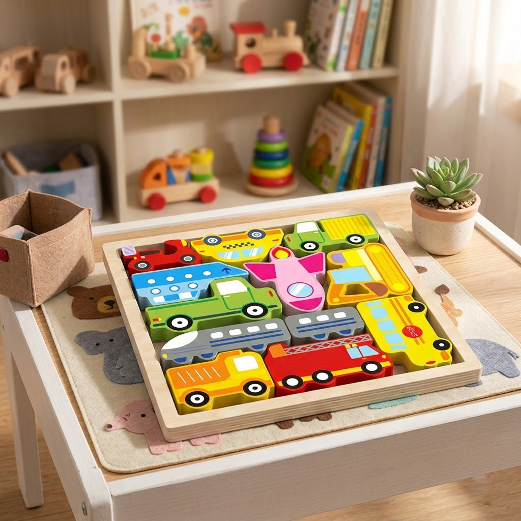 3D Creative Wooden Jigsaw Puzzles