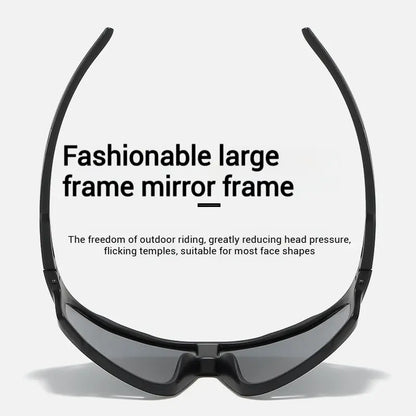 Photochromic UV-Protective Sports Sunglasses for Cycling & Hiking – Windproof, Sand-Resistant Eyewear