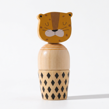 Wooden Animal Twist & Screw Fine Motor Toy