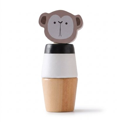 Wooden Animal Twist & Screw Fine Motor Toy
