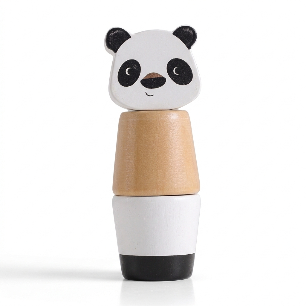 Wooden Animal Twist & Screw Fine Motor Toy