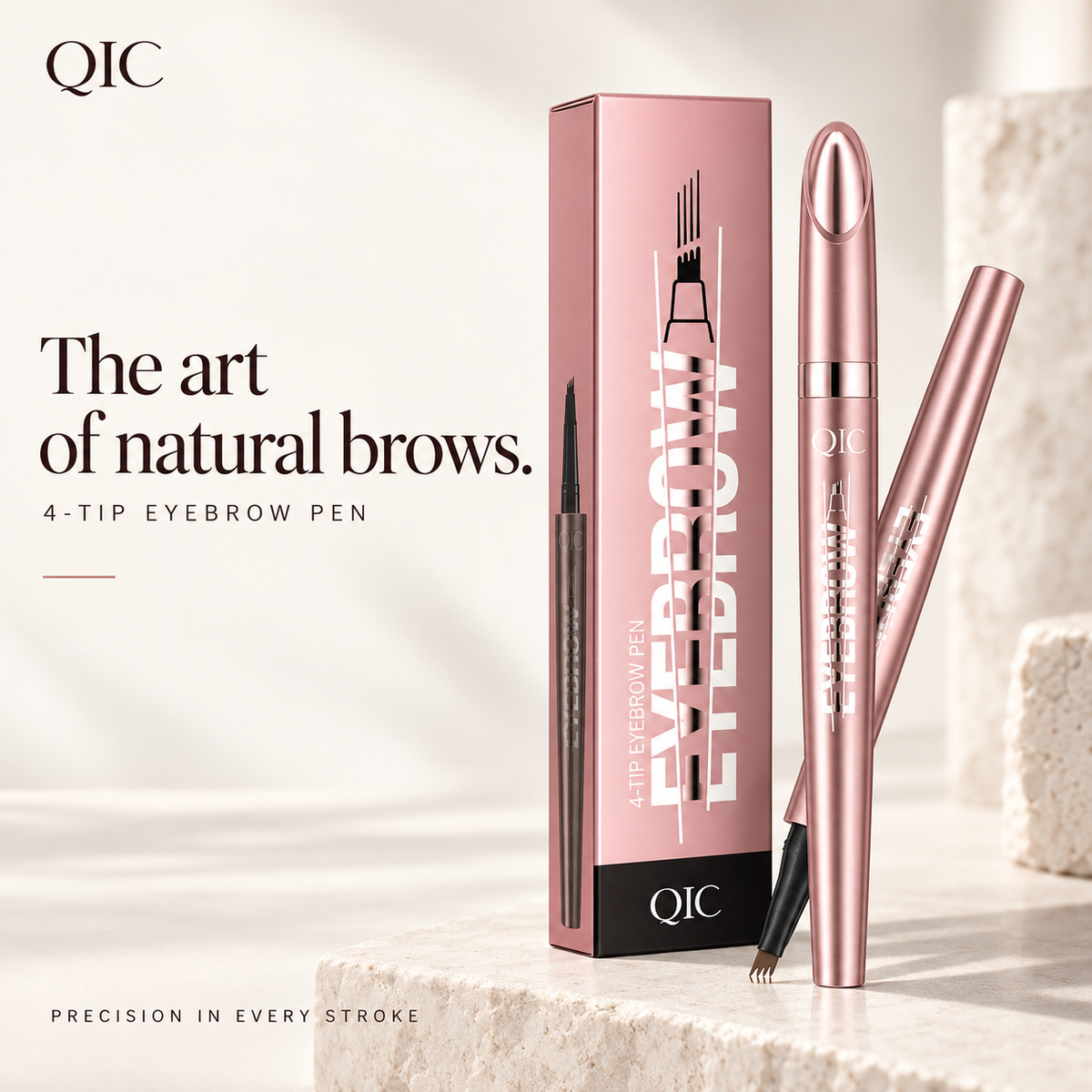 Waterproof Micro-Fork Eyebrow Pencil
